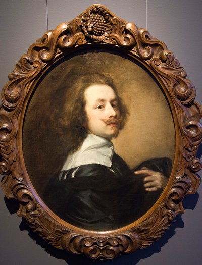 Self-Portrait of Antoon van Dyck in the Rubens House in Antwerp by Anthony van Dyck